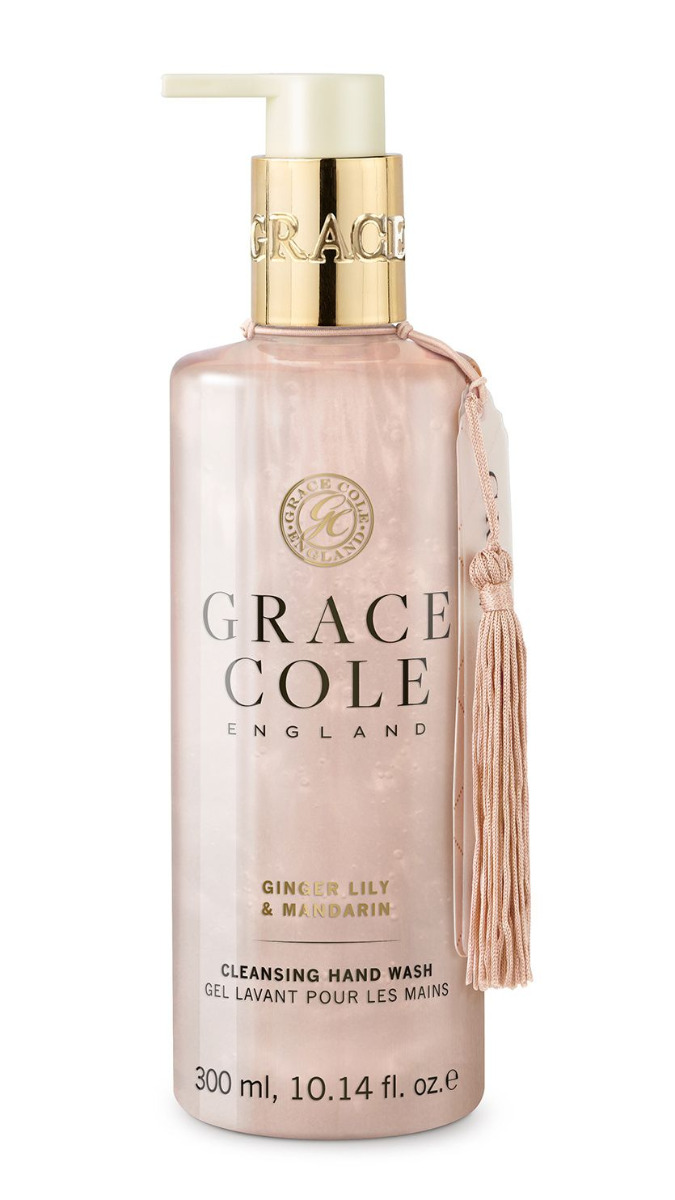 Grace Cole Ginger Lily & Mandarin tekuté mýdlo na ruce 300 ml Grace Cole