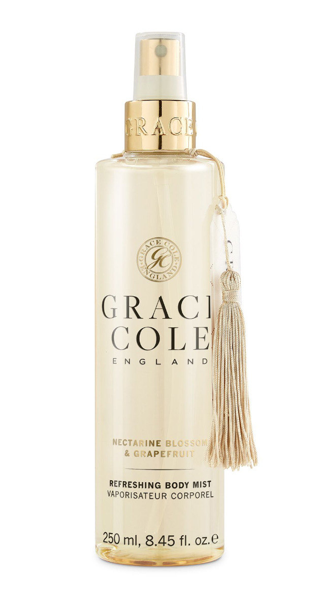 Grace Cole Nectarine Blossom & Grapefruit osvěžující mlha na tělo 250 ml Grace Cole