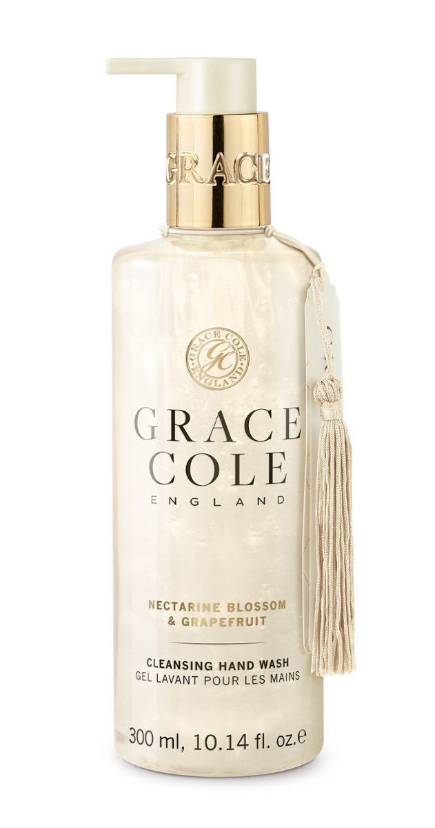 Grace Cole Nectarine Blossom & Grapefruit tekuté mýdlo na ruce 300 ml Grace Cole
