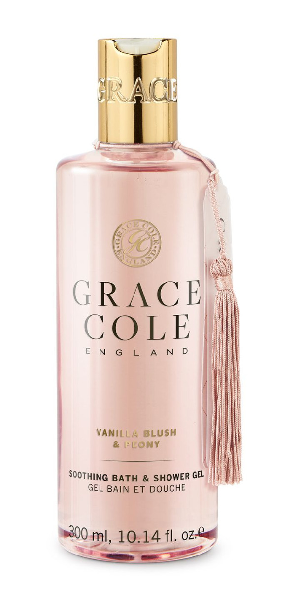 Grace Cole Vanilla Blush & Peony sprchový gel 300 ml Grace Cole