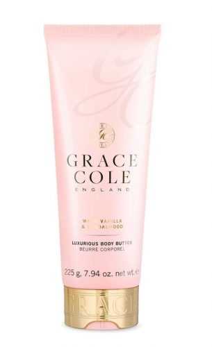 Grace Cole Warm Vanilla & Santalwood tělové máslo 225 g Grace Cole