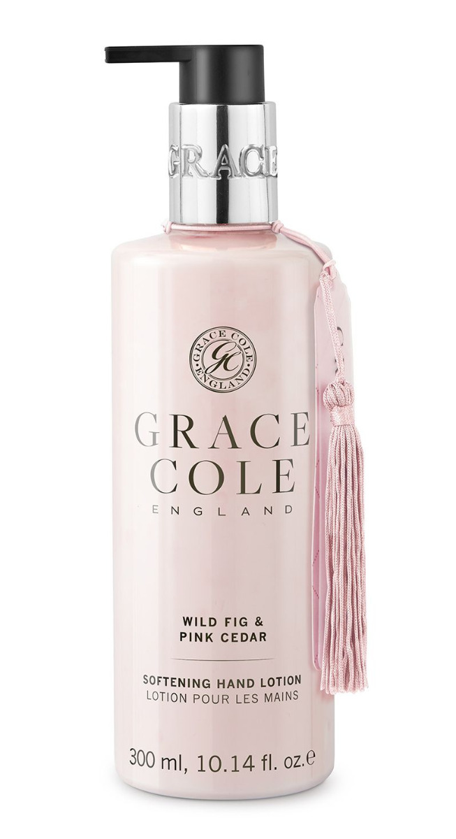 Grace Cole Wild Fig & Pink Cedar jemné mléko na ruce 300 ml Grace Cole