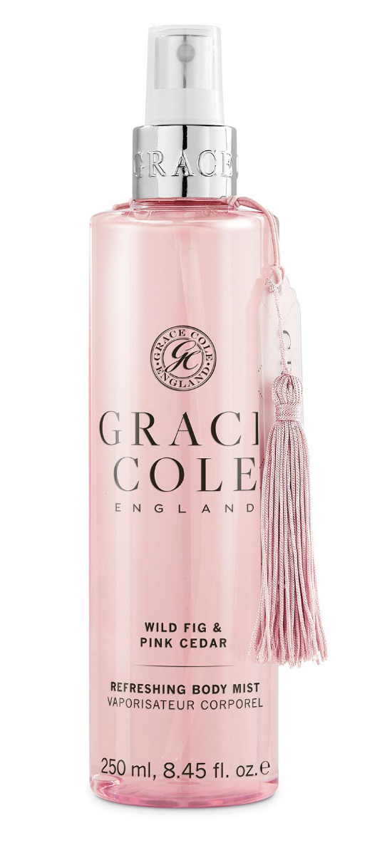 Grace Cole Wild Fig & Pink Cedar osvěžující mlha na tělo 250 ml Grace Cole