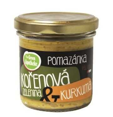 Green Apotheke Pomazánka kořenová zelenina a kurkuma 140 g Green Apotheke