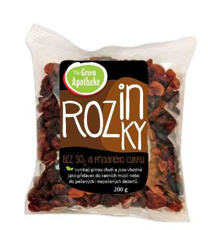 Green Apotheke Rozinky nesířené 200 g Green Apotheke