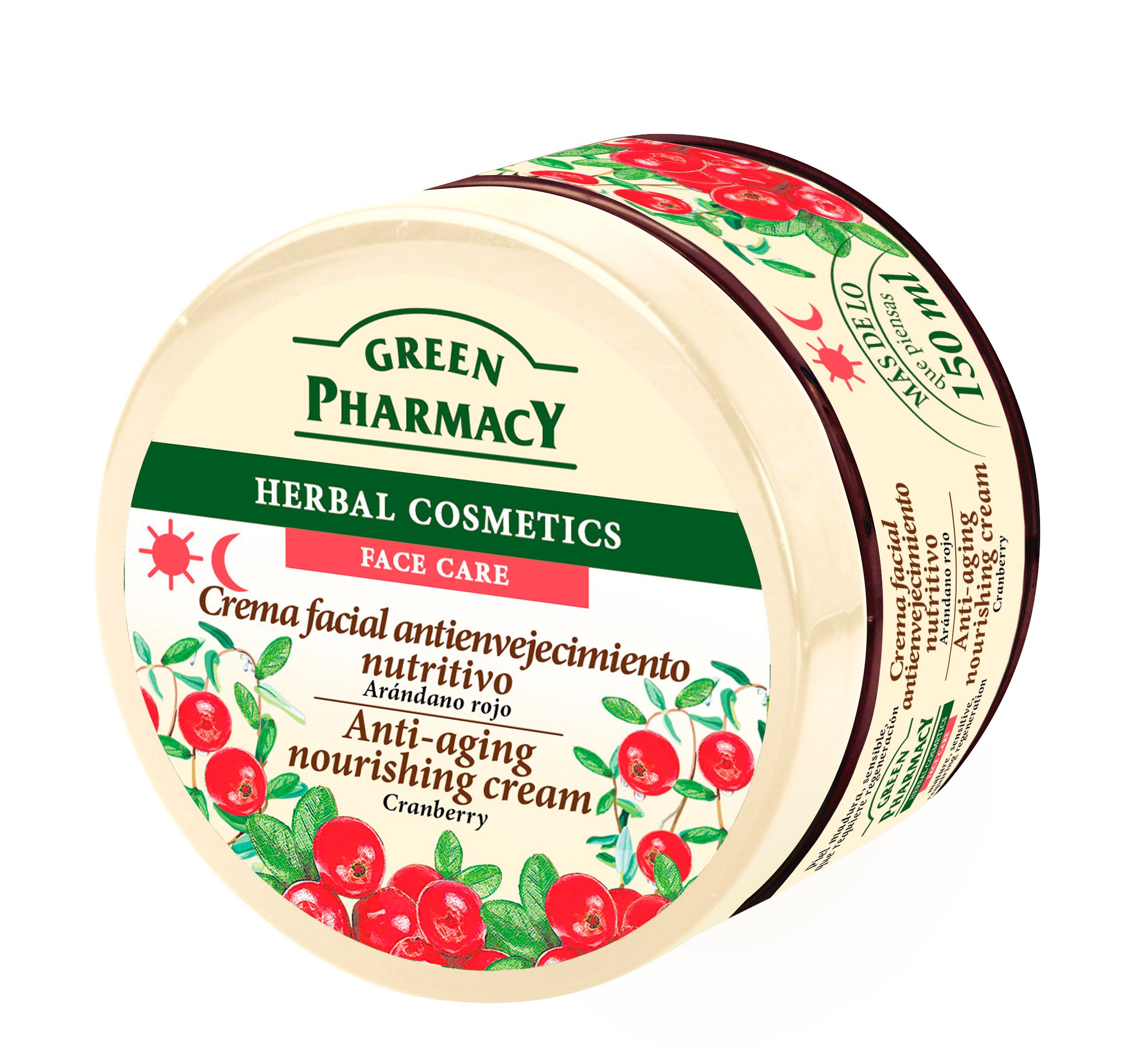 Green Pharmacy Anti-Aging Brusinka výživný krém 150 ml Green Pharmacy