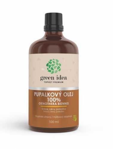 Green idea Pupalkový olej 100% 100 ml Green idea