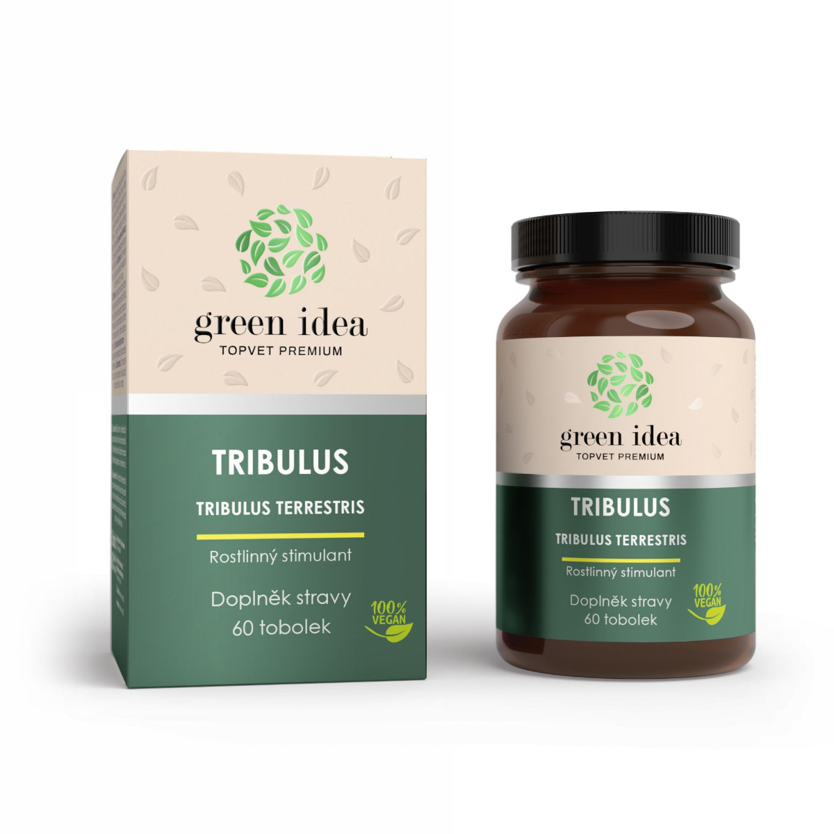 Green idea Tribulus bylinný extrakt 60 tablet Green idea