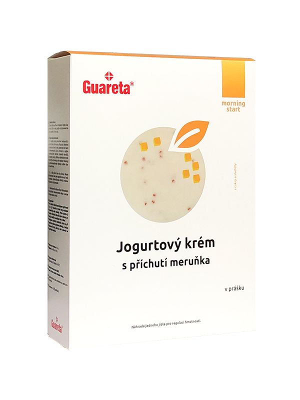 Guareta Morning Start Jogurtový krém s příchutí meruňka 3x54 g Guareta