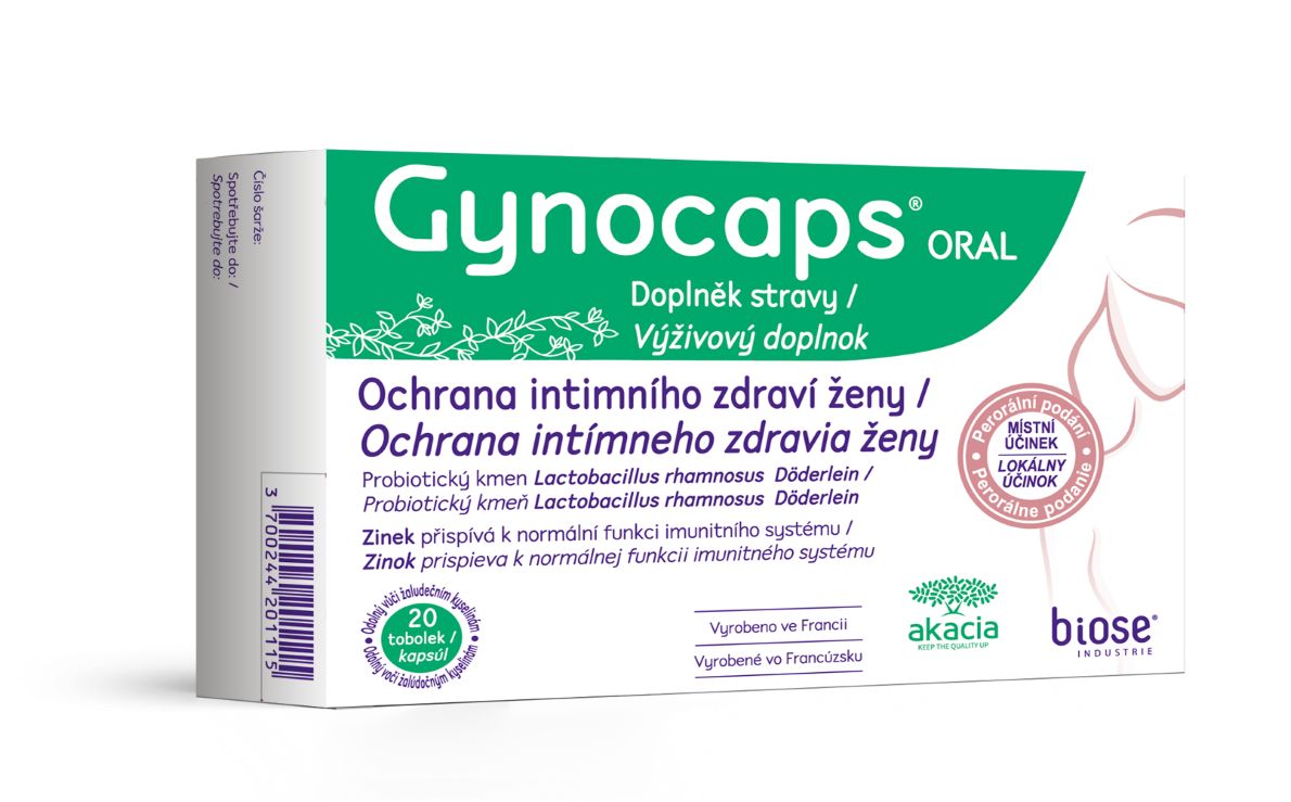 Gynocaps ORAL 20 tobolek Gynocaps