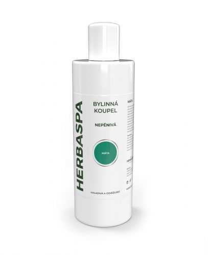 HERBASPA Bylinná koupel nepěnivá Máta 400 ml HERBASPA