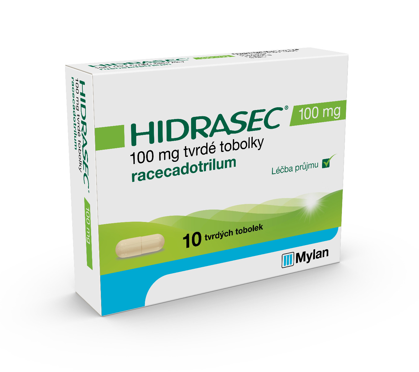 HIDRASEC 100 mg 10 tvrdých tobolek HIDRASEC