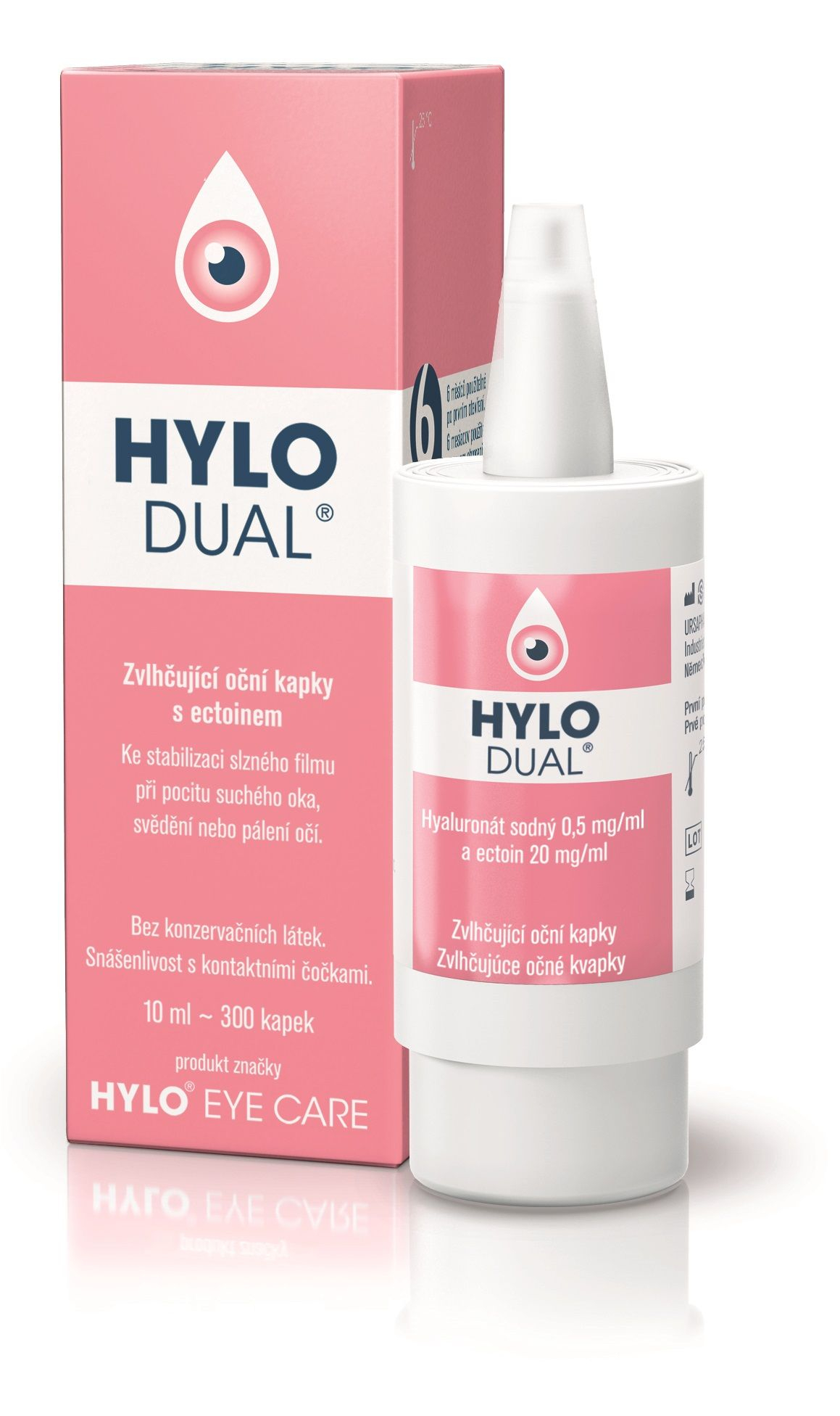 HYLO DUAL oční kapky 10 ml HYLO