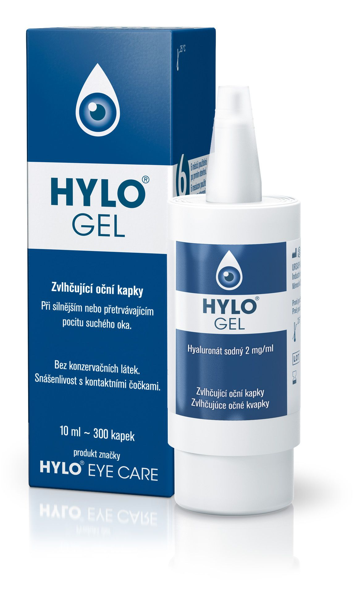 HYLO GEL oční kapky 10 ml HYLO