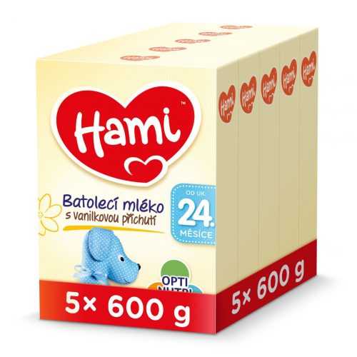 Hami 24m+ Vanilka 5x600 g Hami