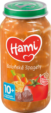 Hami Boloňské špagety 10+ masozeleninový příkrm 250 g Hami