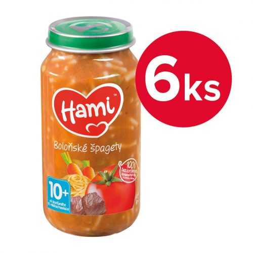 Hami Boloňské špagety 10m+ 6x250 g Hami