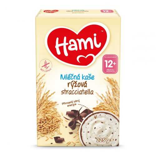 Hami Mléčná kaše rýžová stracciatella 225 g Hami