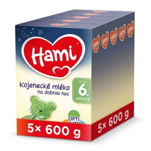 Hami Na dobrou noc 6m+ 5x600 g Hami