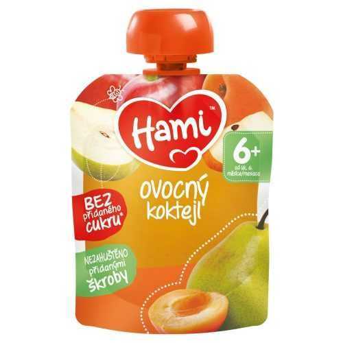 Hami Příkrm ovocná kapsička Ovocný koktejl 90 g Hami