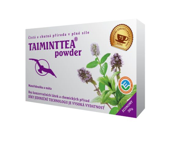 Hannasaki Taiminttea powder sypaný čaj 50 g Hannasaki