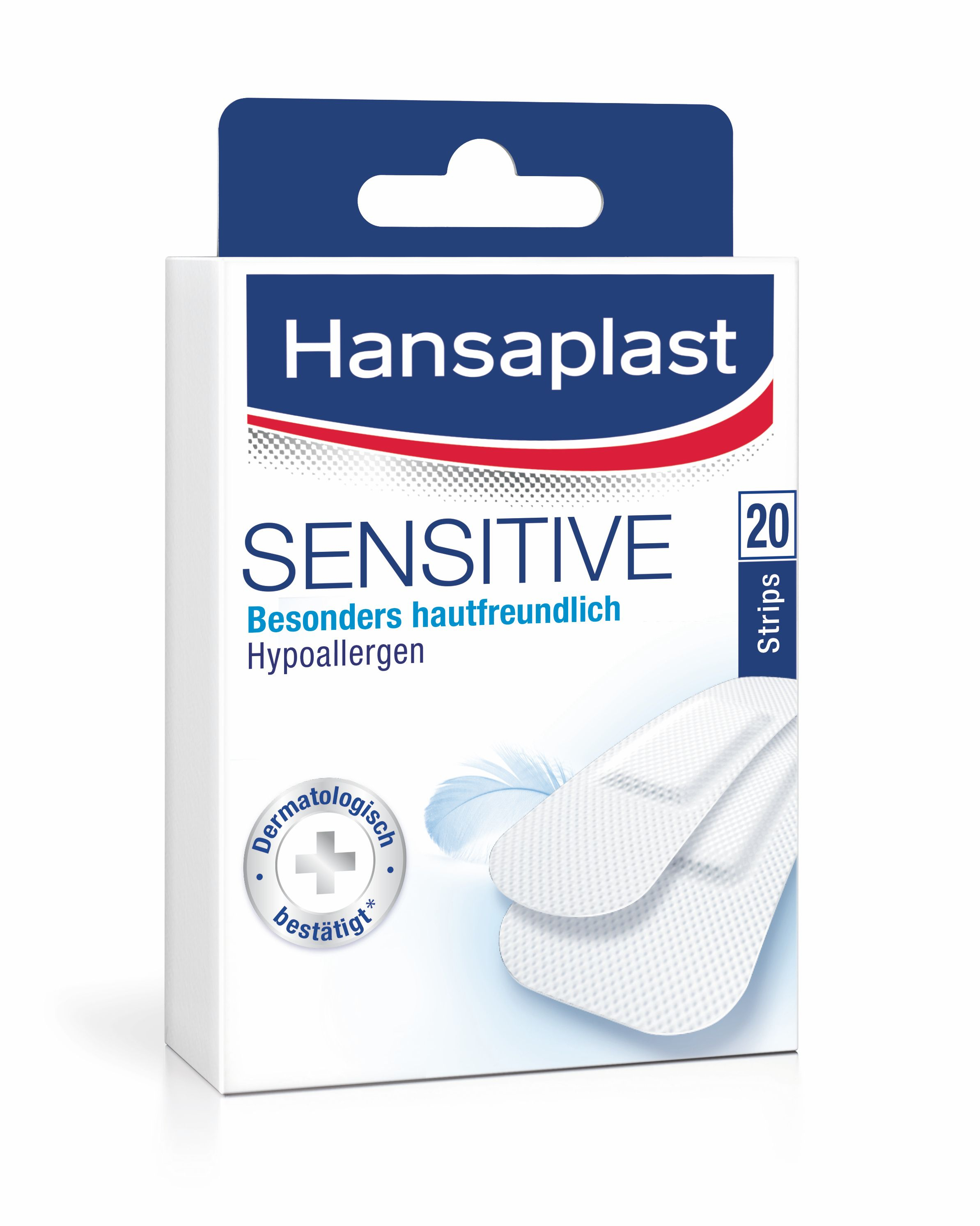 Hansaplast Sensitive náplast 20 ks Hansaplast