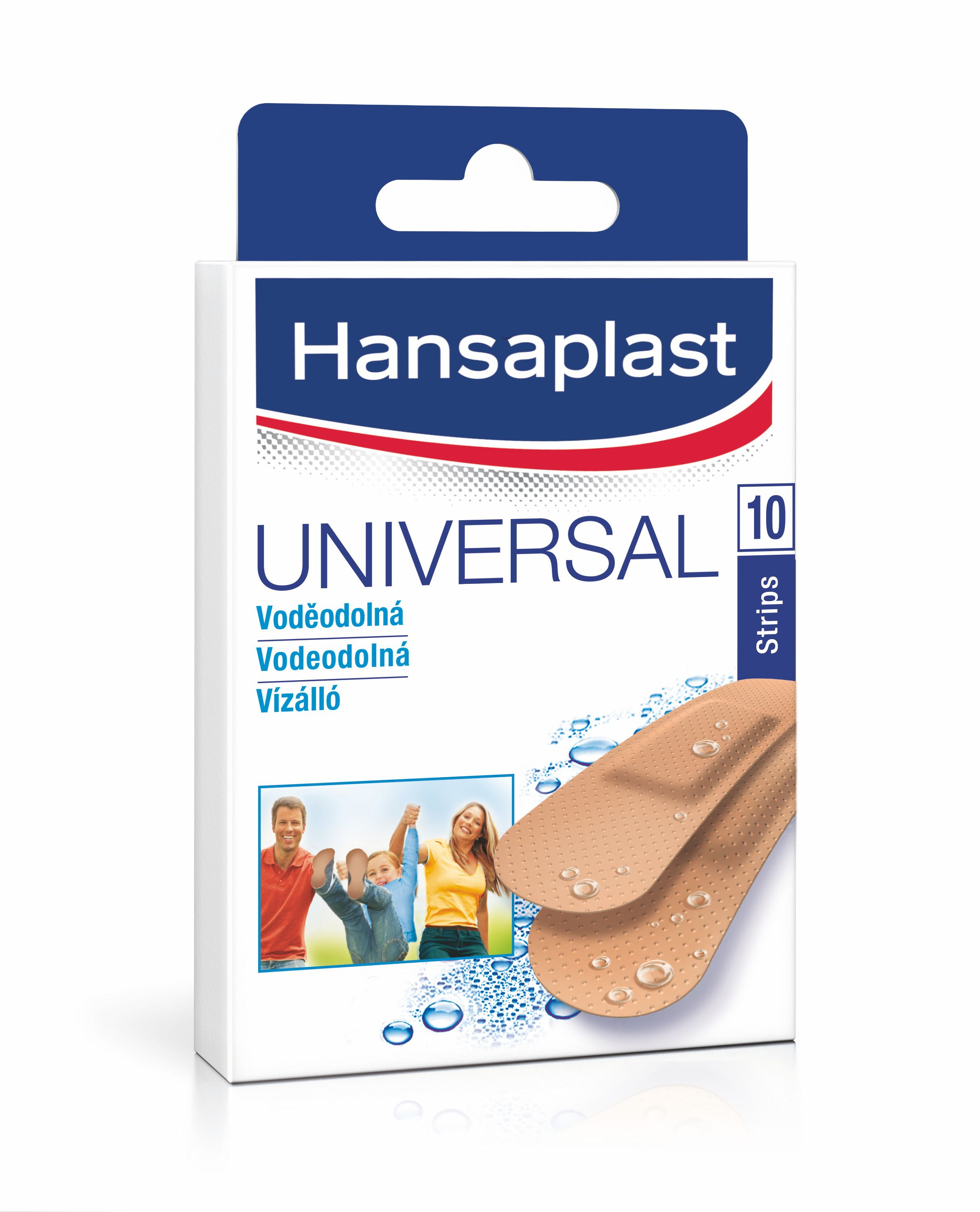Hansaplast Universal Náplast voděodolná 10 ks Hansaplast