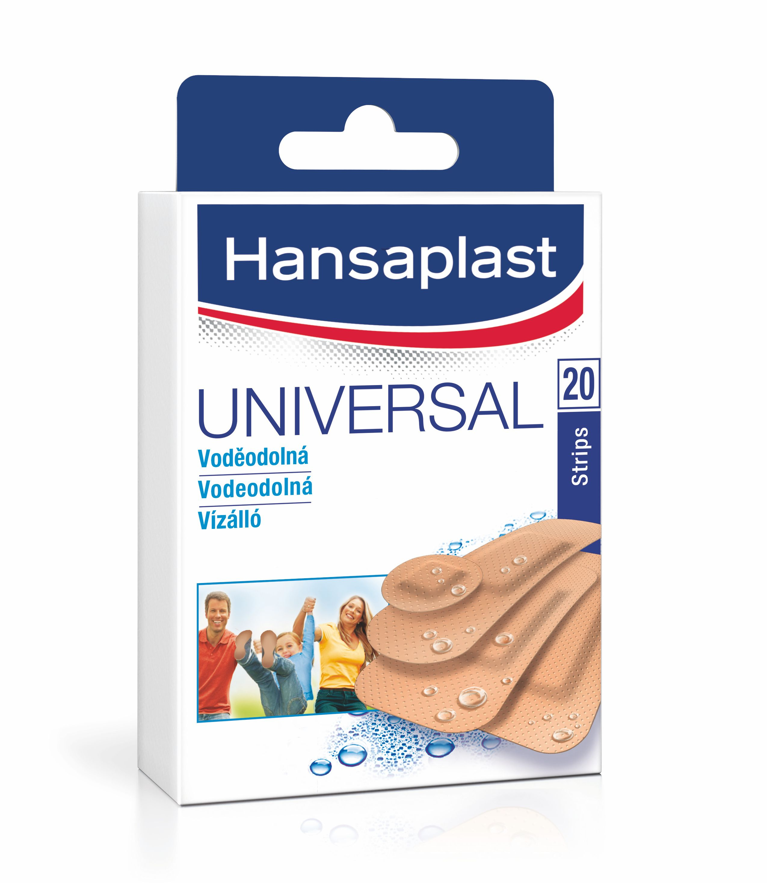 Hansaplast Universal Náplast voděodolná 20 ks Hansaplast