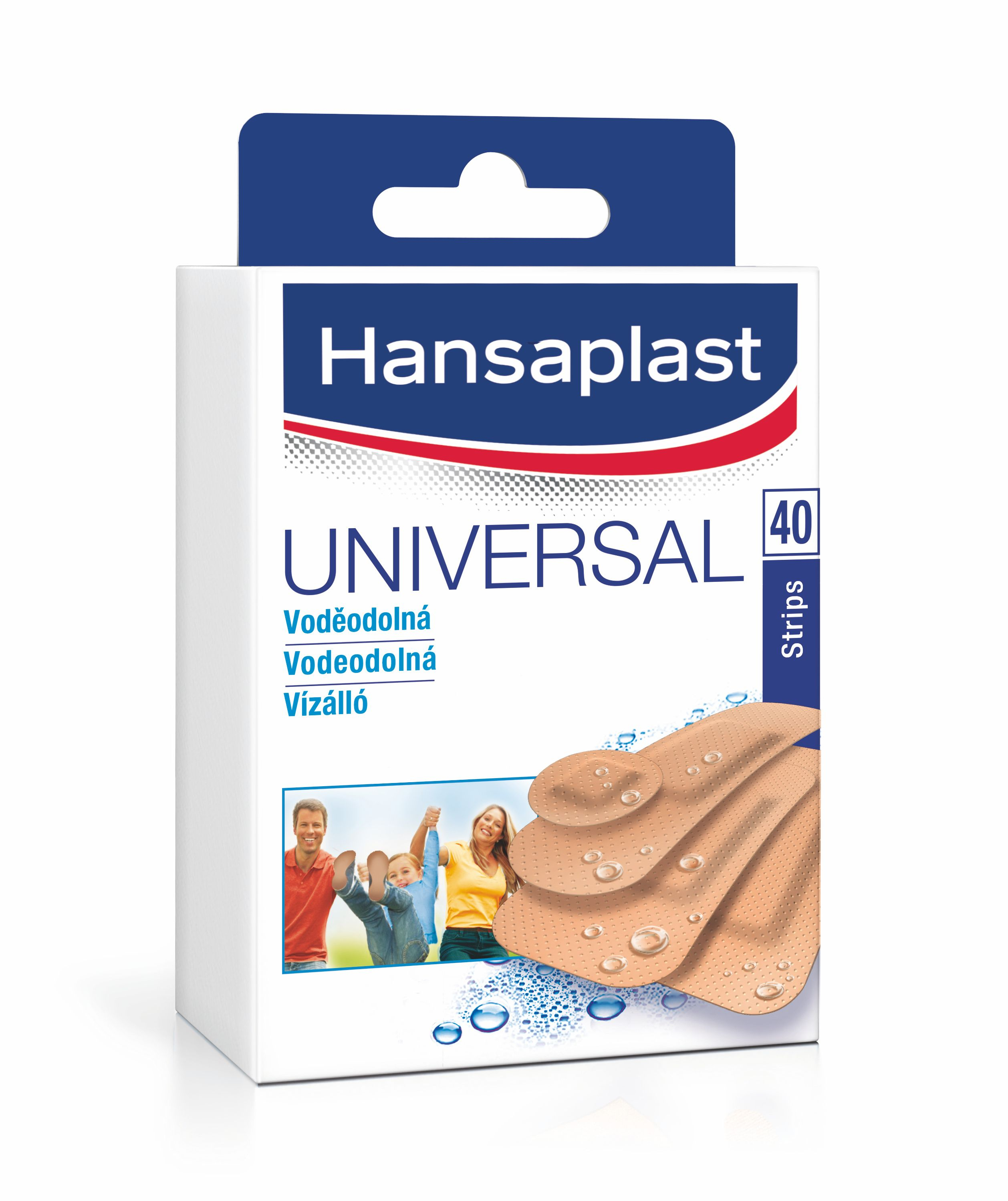 Hansaplast Universal Náplast voděodolná 40 ks Hansaplast