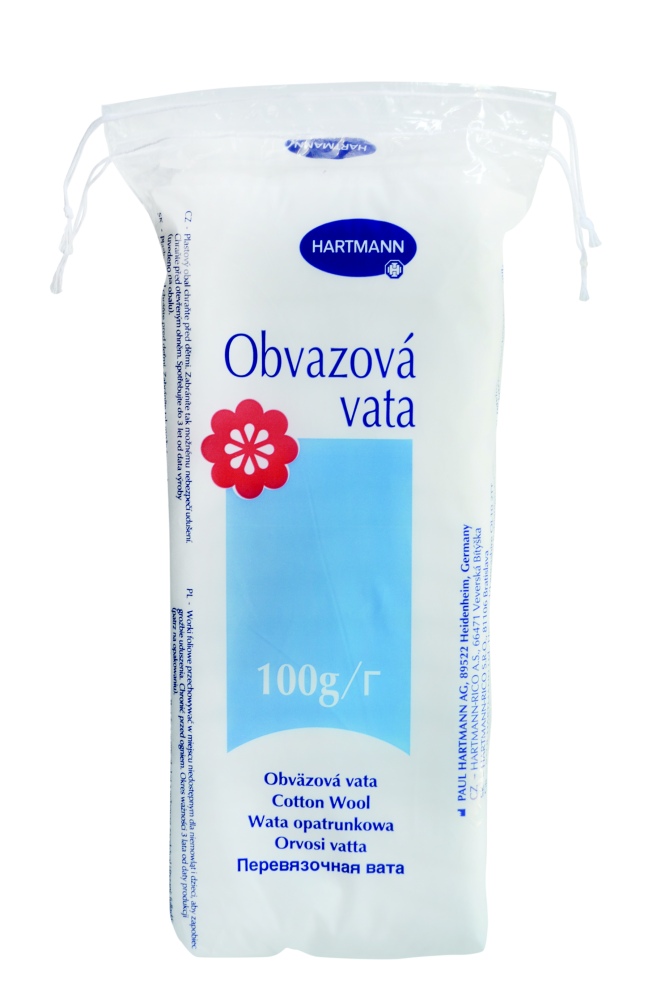 Hartmann Obvazová vata 100 g Hartmann