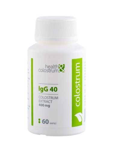 Health&colostrum IgG40 Colostrum 60 kapslí Health&colostrum