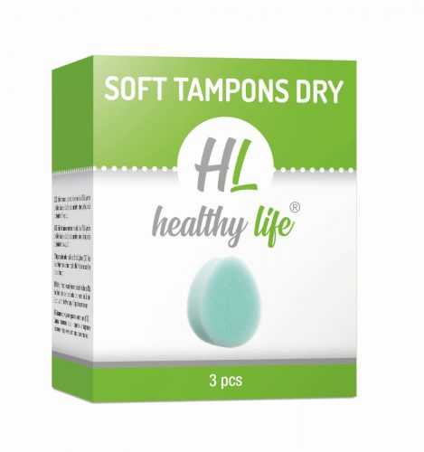 Healthy life Soft tampons Dry 3 ks Healthy life
