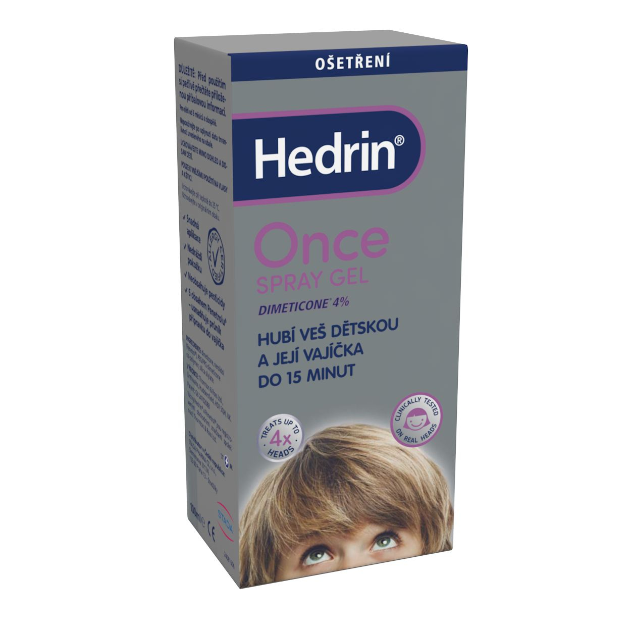 Hedrin ONCE Spray Gel 100 ml Hedrin