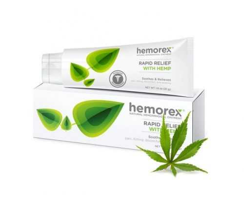Hemorex Cannabis Přírodní mast na hemoroidy 51 g Hemorex