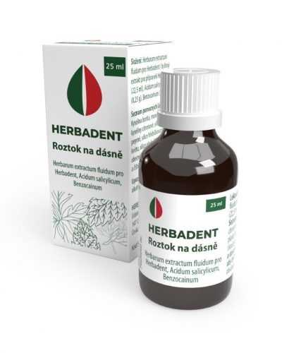 Herbadent Masážní roztok 25 ml Herbadent