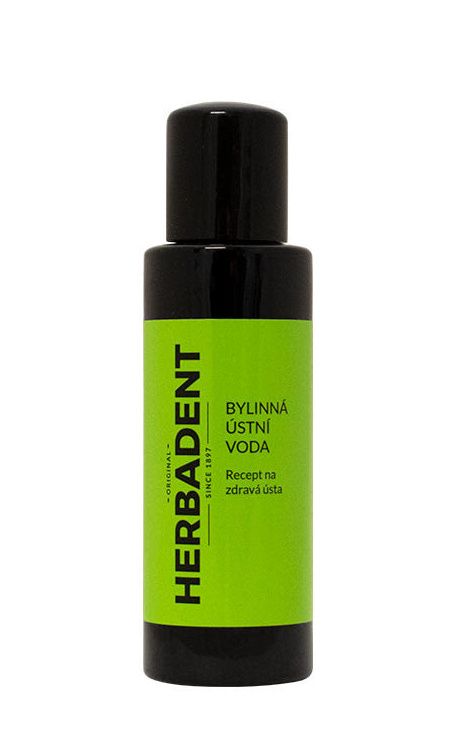 Herbadent Original bylinná ústní voda 100 ml Herbadent