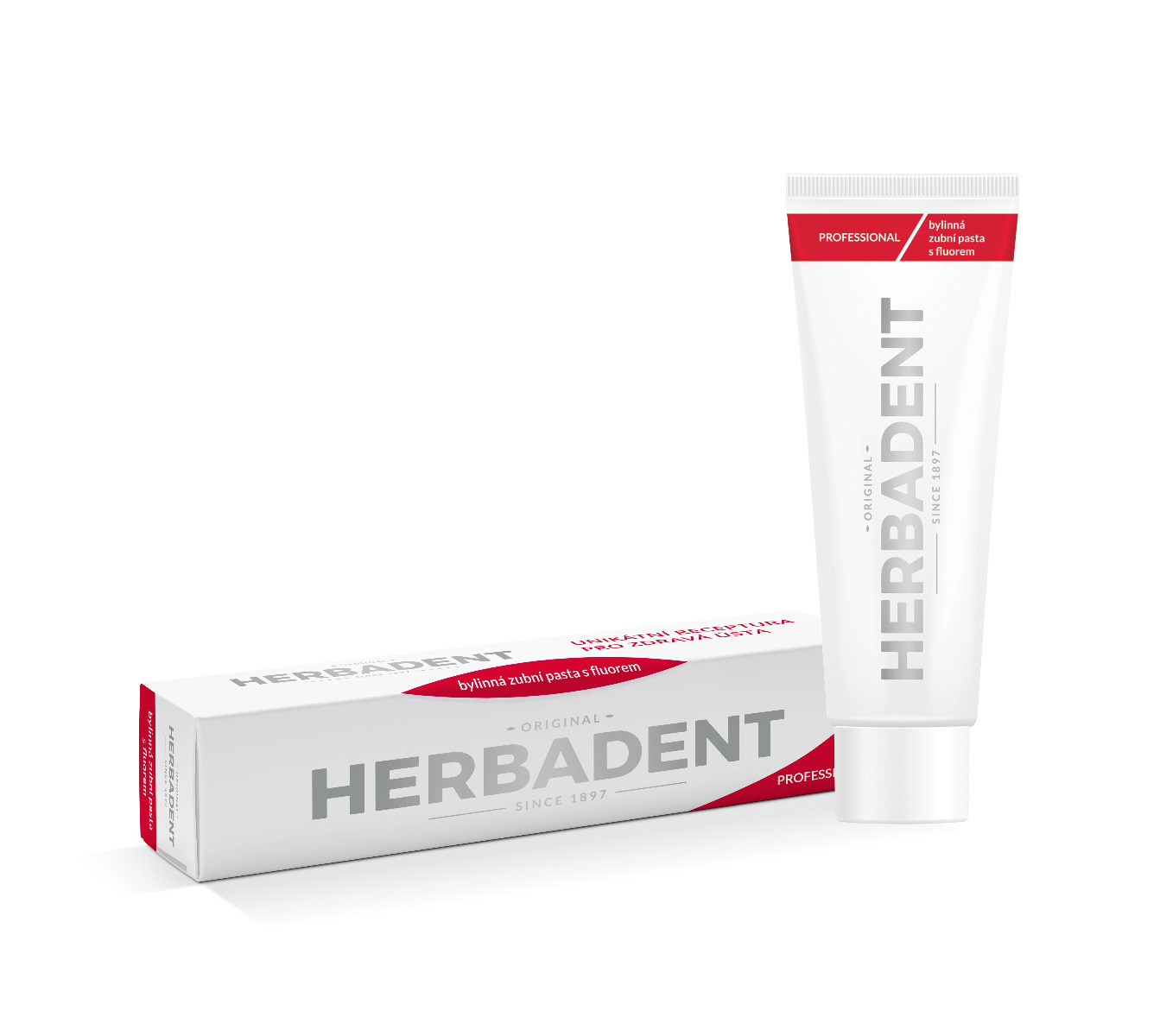 Herbadent Professional Bylinná zubní pasta s fluorem 100 g Herbadent