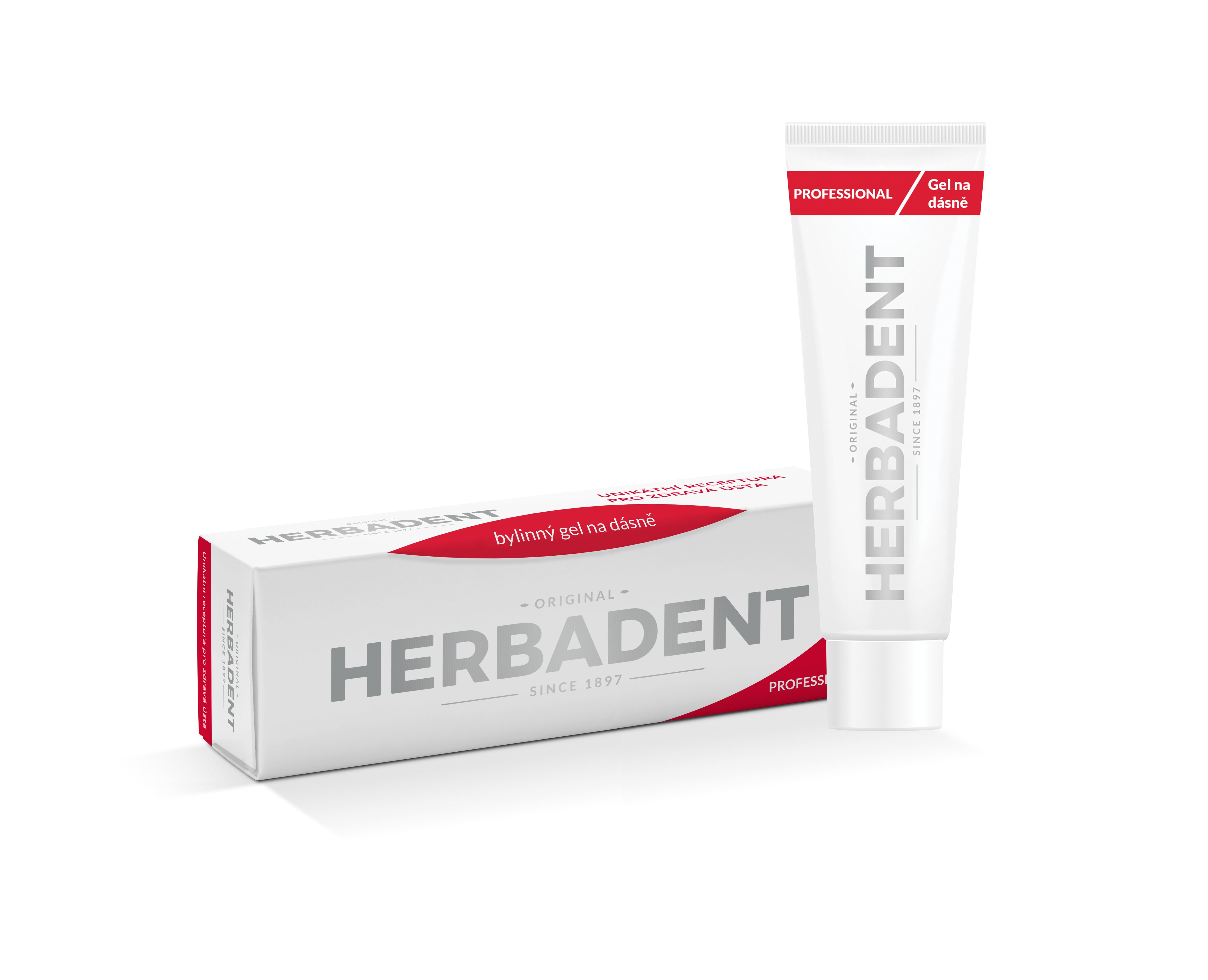 Herbadent Professional Bylinný gel na dásně 25 g Herbadent