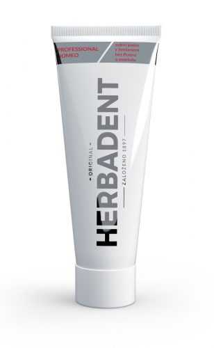 Herbadent Professional Homeo bylinná zubní pasta s ženšenem 100 g Herbadent