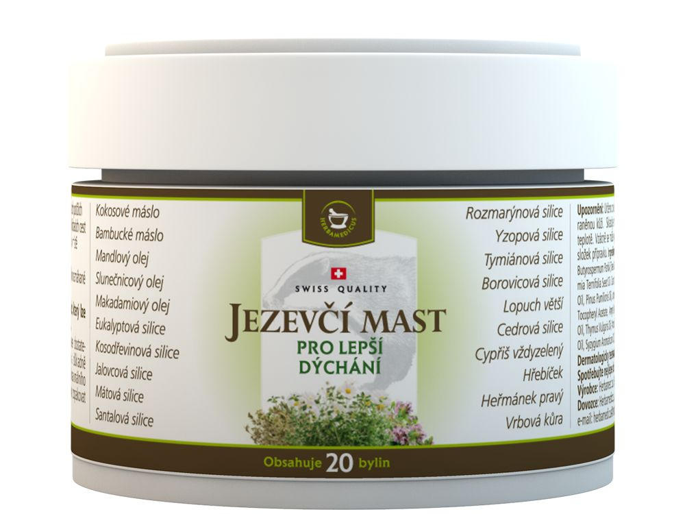 Herbamedicus Jezevčí mast 50 ml Herbamedicus