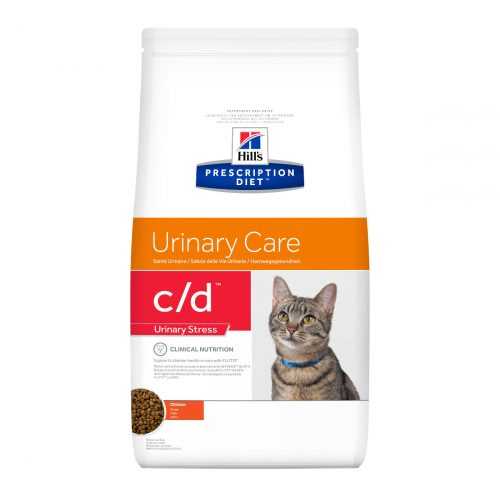 Hill's PD c/d Urinary Stress Krmivo pro kočky s kuřetem 4 kg Hill's