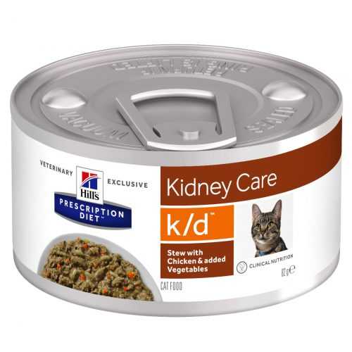 Hill's PD k/d Krmivo pro kočky s kuřetem a zeleninou 82 g Hill's