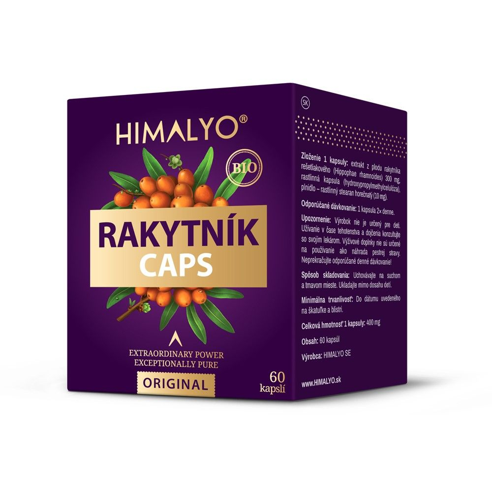 Himalyo BIO Rakytník 60 kapslí Himalyo