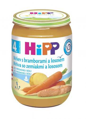 Hipp BABY MENU BIO Karotka s bramborami a lososem 190 g Hipp