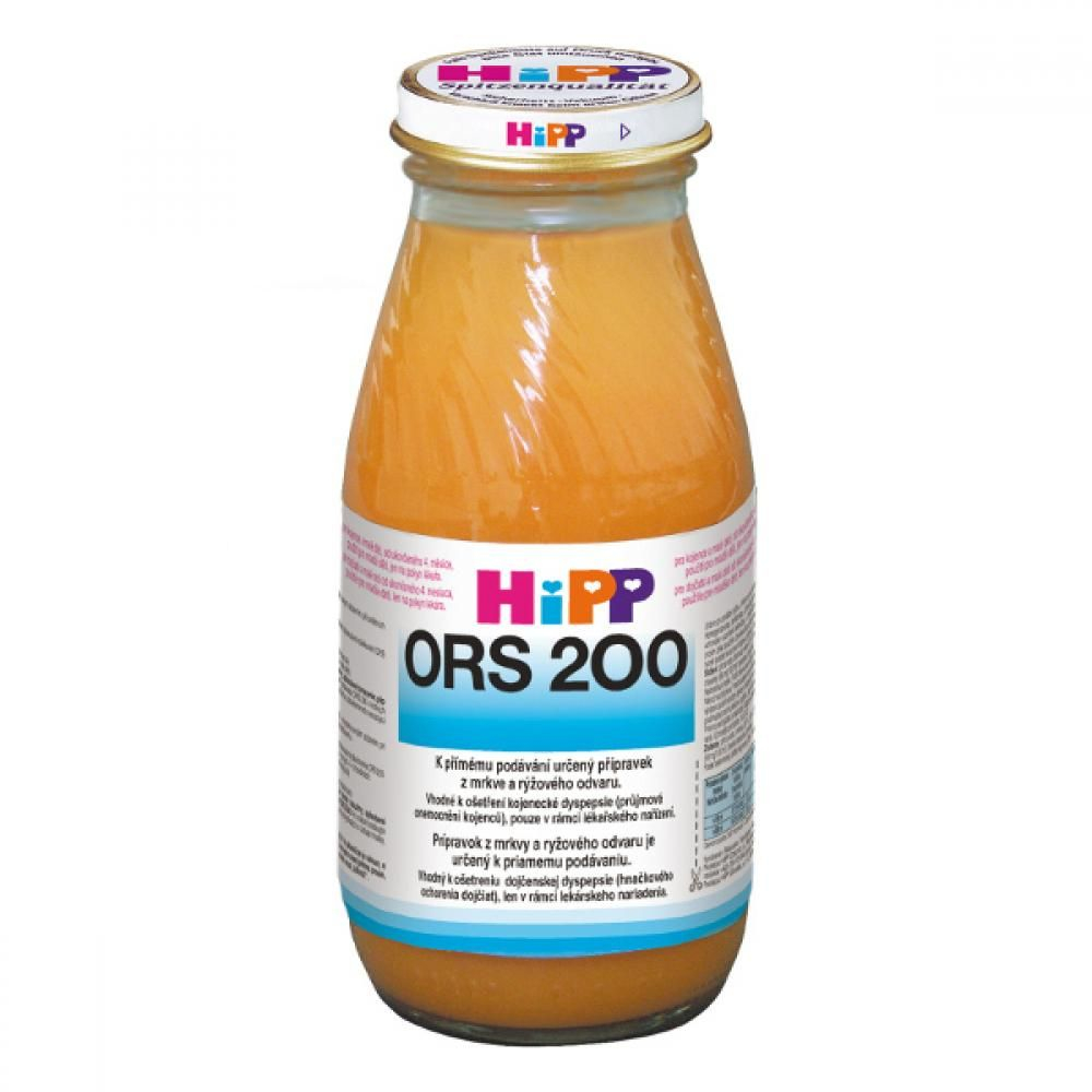 Hipp ORS 200 mrkvovo-rýžový odvar při průjmu 200 ml Hipp