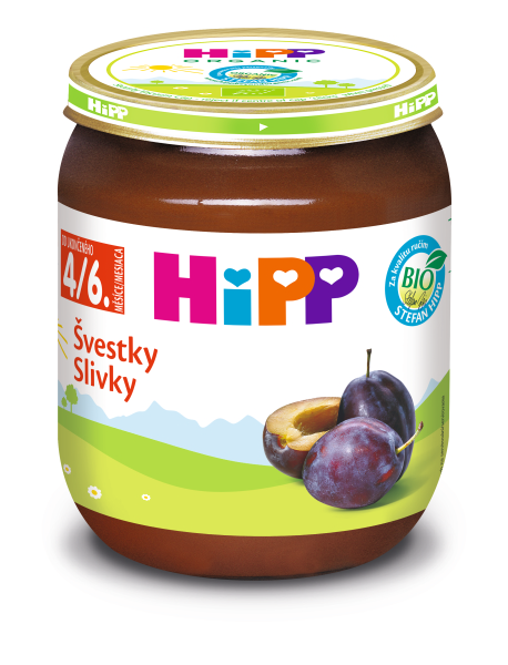 Hipp OVOCE BIO Švestky 125 g Hipp