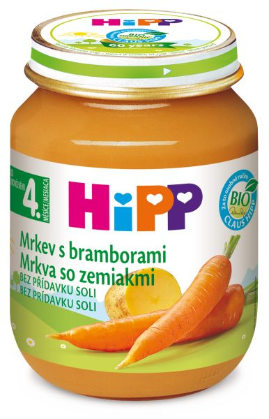 Hipp ZELENINA BIO Mrkev s bramborami 125 g Hipp