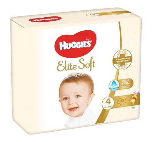 Huggies Elite Soft 4 8-14 kg dětské pleny 33 ks Huggies