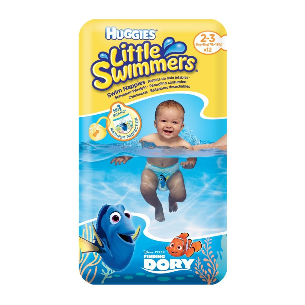 Huggies Little swimmers 3-8 kg koupací plenky 12 ks Huggies