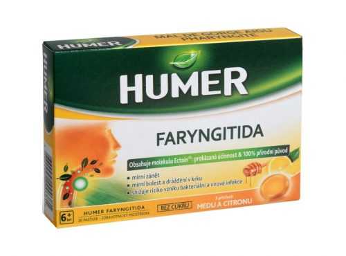 Humer Faryngitida med a citron 20 pastilek Humer